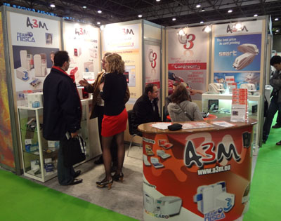 A3M booth at Cartes 2011