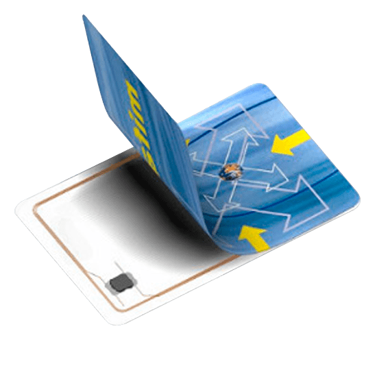 Multi-application high security DESFire card