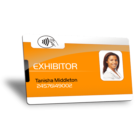  Exhibitor MIFARE card