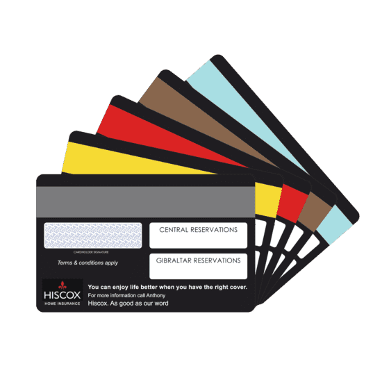 HiCo / LoCo magnetic stripe PVC card