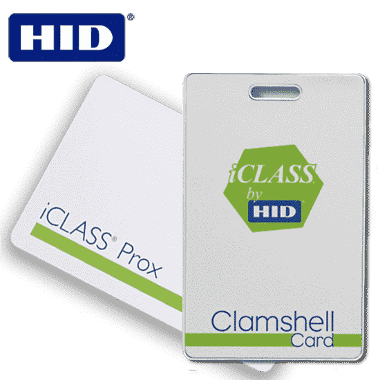 HID iClass ID badge