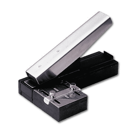 PVC ID card slot punch for oval perforation 10x3mm