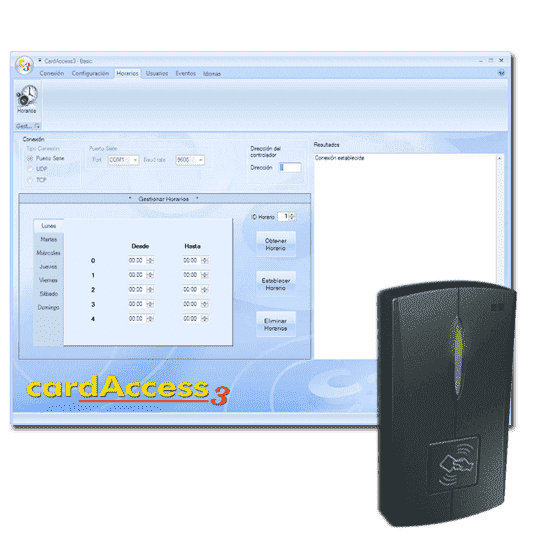 Time attendance software kit