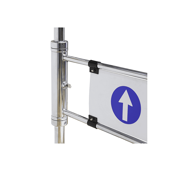 Access gate with manual lock