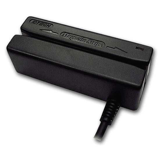 Magnetic stripe card reader