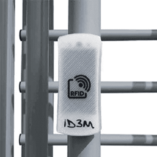 RFID badge reader for access control