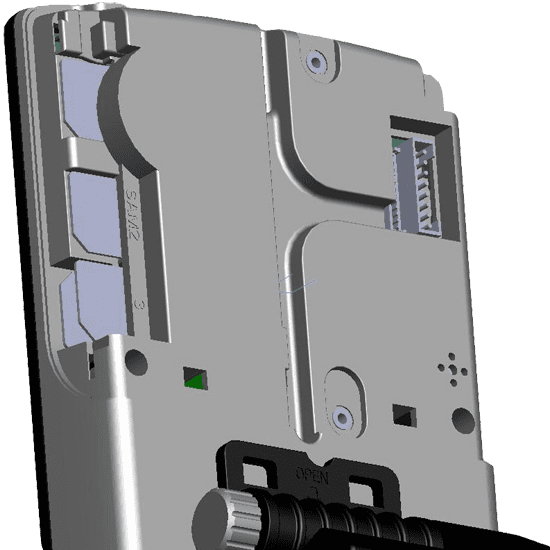 MIFARE card reader SAM ports