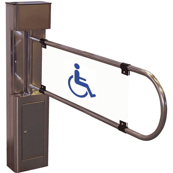 Reduced mobility persons access gate