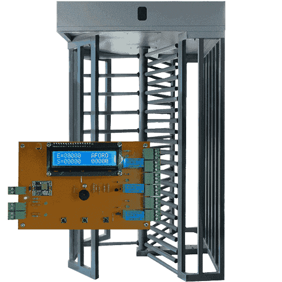 Turnstile anti Covid-19 fight