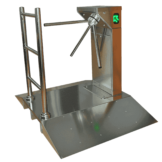 Mobile platform turnstile