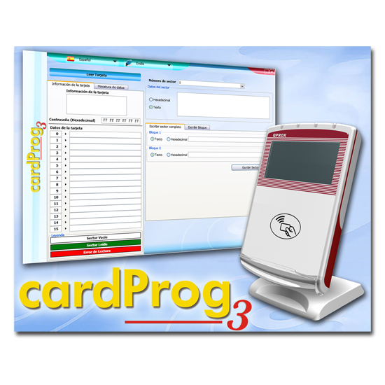Kit CardProg con lector MIFARE LGM4200