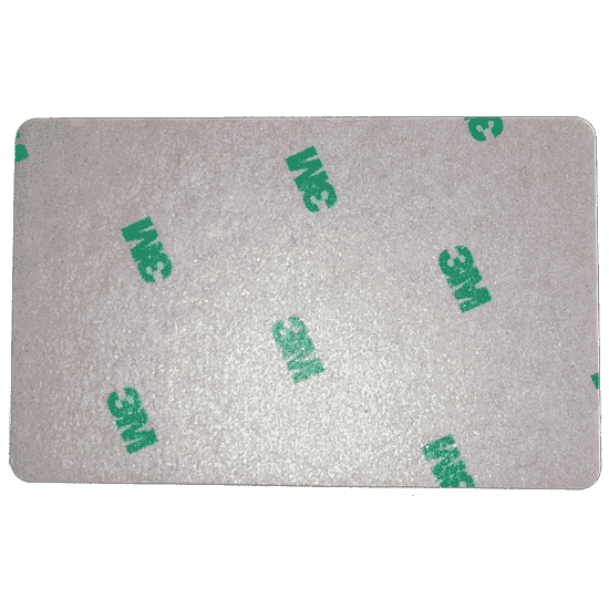 Tarjeta adhesiva imprimible de PVC