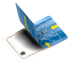 tarjeta adhesiva personalizable
