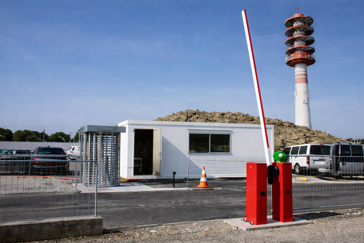 control de accesos para obras de construcción