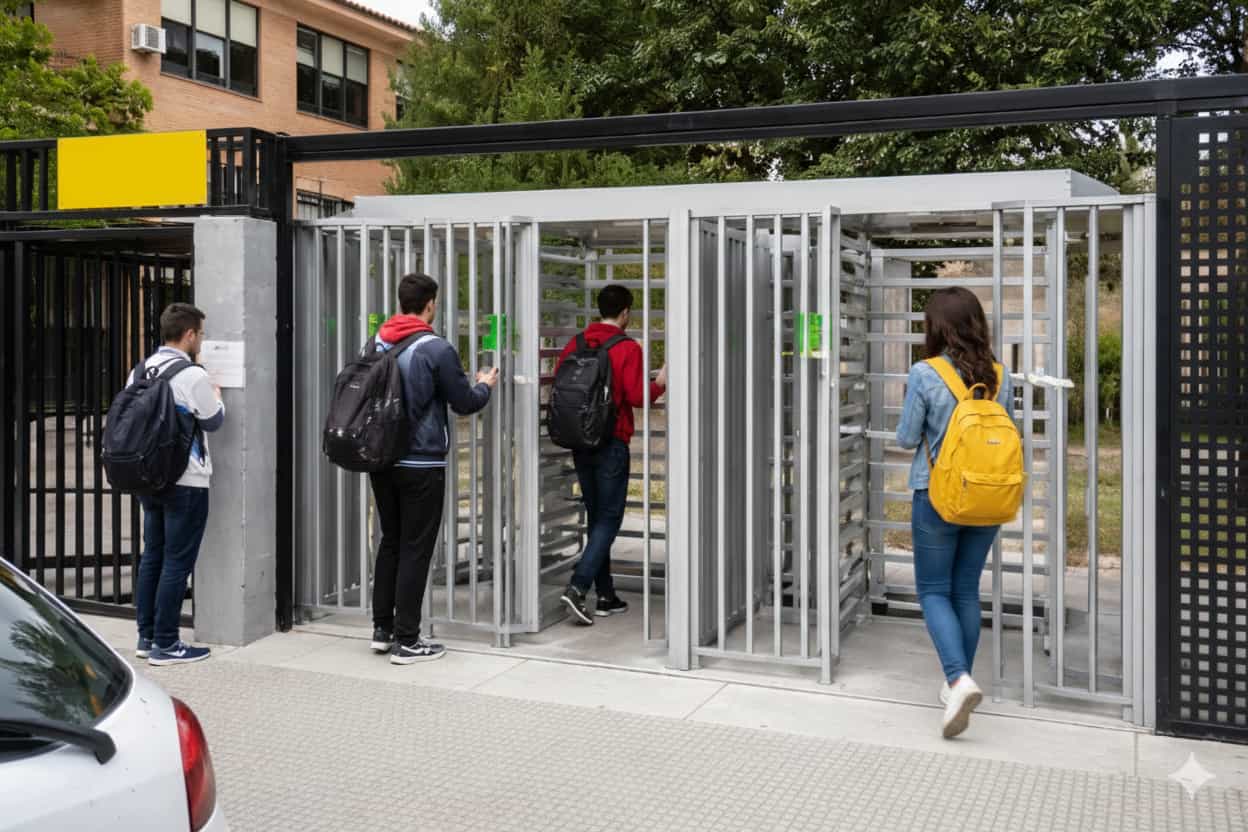 Control de accesos para centros educativos
