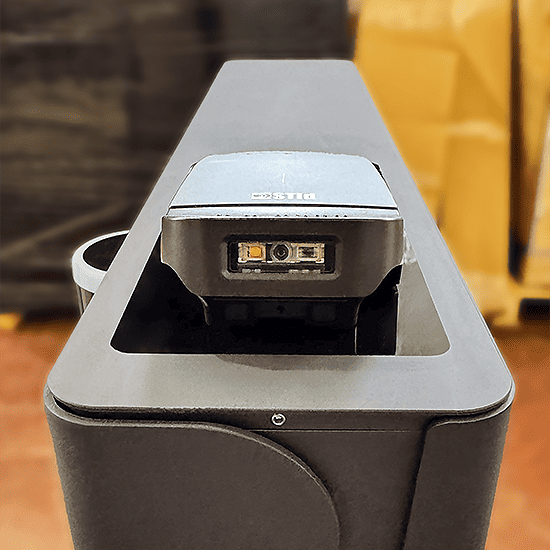 Pasillo motorizado TTDCPR11 + Lector de códigos QR