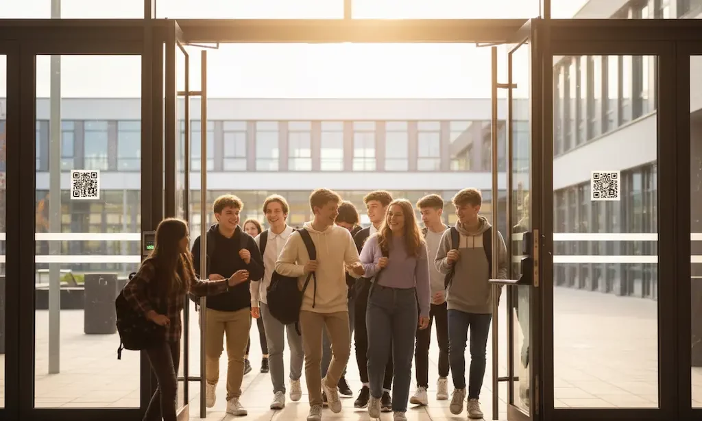 control de accesos para colegios