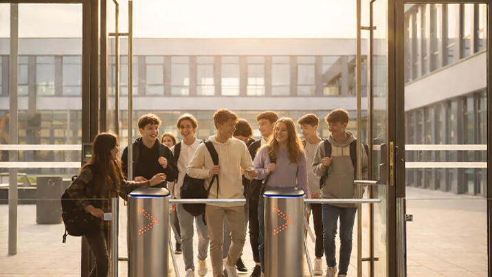 control de accesos para colegios