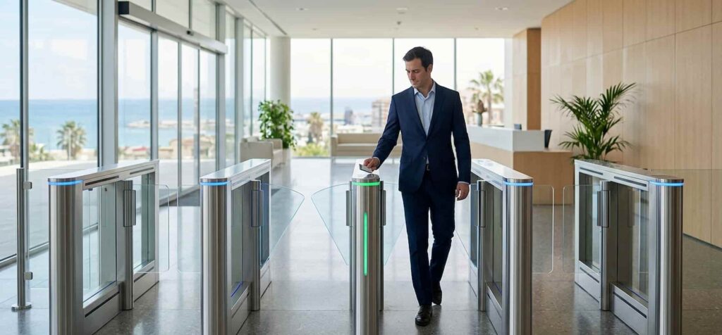 tornos de acceso para empresas