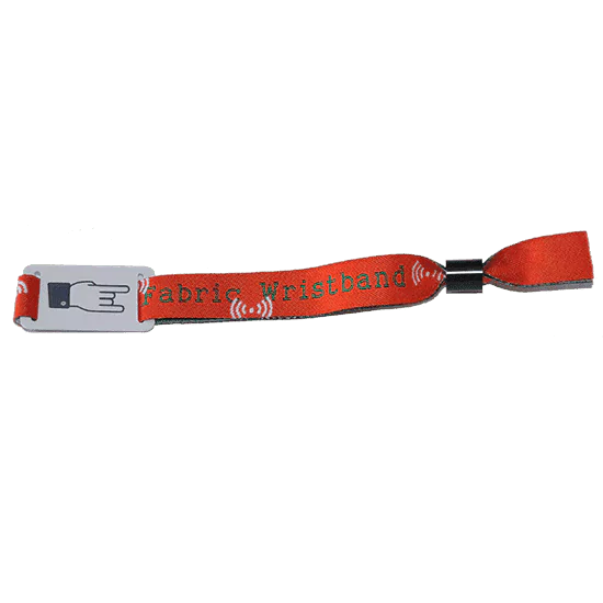 pulsera rfid de tela