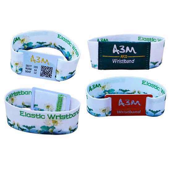 pulsera rfid de tela