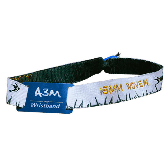 pulsera rfid de tela