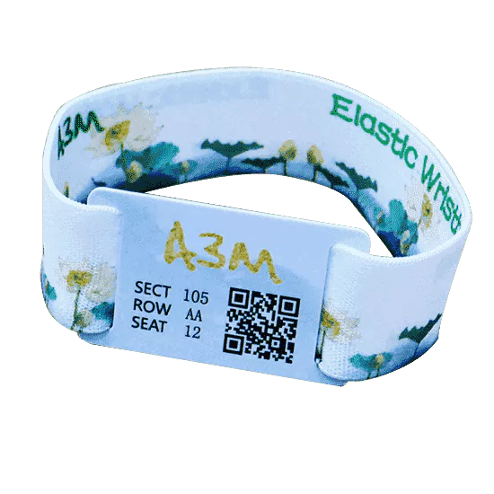 pulsera rfid de tela