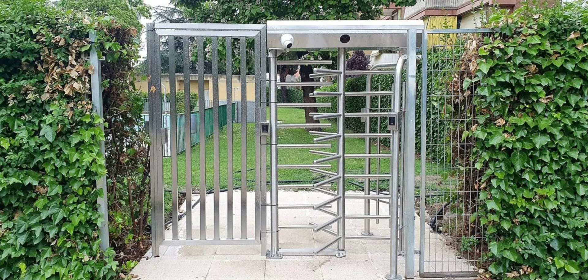 control de acceso para piscinas