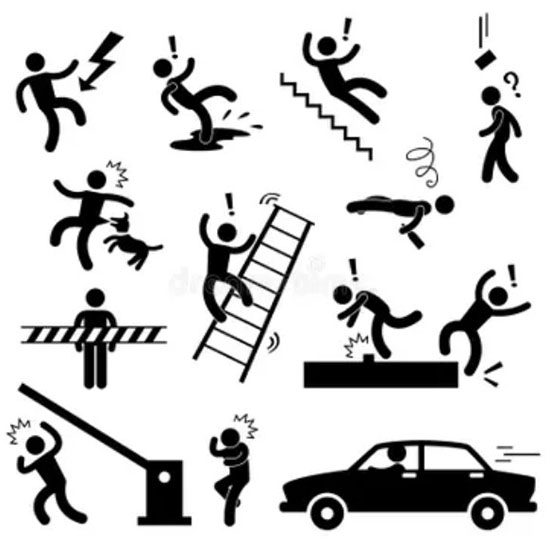 Accident sur chantier