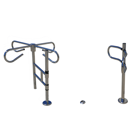 Tourniquet pour passage PMR et machines